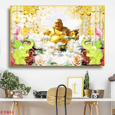 File gốc in ấn File tranh cây tiền tài lộc CT831 chuẩn màu CMYK