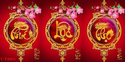 Hình ảnh file gốc File tranh cây tiền tài lộc CT884 cho in UV