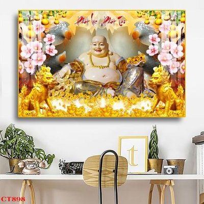 Download file File tranh cây tiền tài lộc CT898 (chuẩn in) chất lượng cao