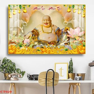 Tải file File tranh cây tiền tài lộc CT929 (ảnh gốc) in gạch men