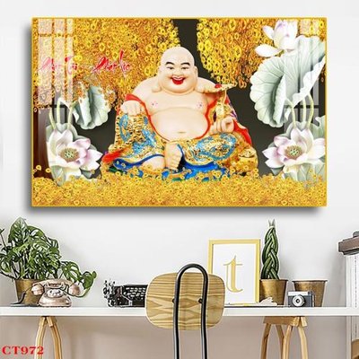 File ảnh gốc File tranh cây tiền tài lộc CT972 (chuyên in mica)