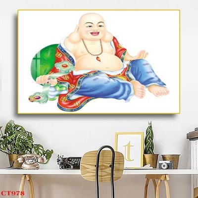 File in lụa File tranh cây tiền tài lộc CT978 (tân cổ điển) File tranh cây tiền tài lộc CT978