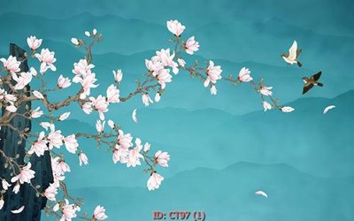 Ảnh gốc file in lụa File tranh tài lộc CT97 chi tiết