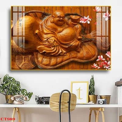 File gốc File tranh cây tiền tài lộc CT989 (PNG) chất lượng cao