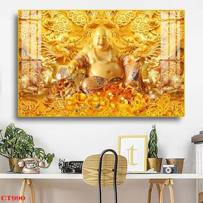 File PSD File tranh cây tiền tài lộc CT990 (nguyên gốc) chất lượng cao