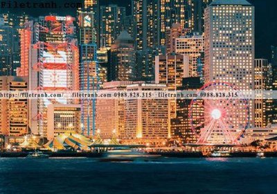 File gốc Canh dem thanh pho 109 (cho in 3D) độc đáo