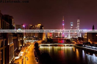 File in ấn cao cấp Canh dem thanh pho 147 (file gốc)