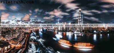 File in ấn cao cấp Canh dem thanh pho 181 (file gốc)