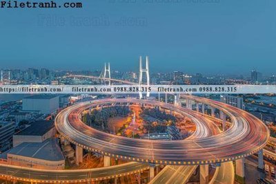 File in ấn Canh dem thanh pho 221 (bản gốc) cao cấp