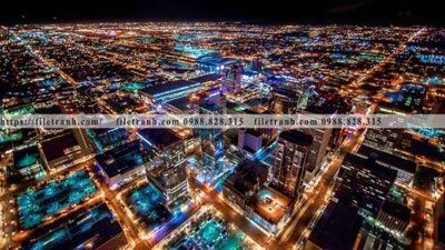 Download file tranh PSD Canh dem thanh pho 239 để chỉnh sửa