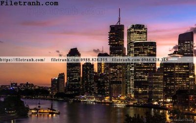 Tải xuống file tranh gốc Canh dem thanh pho 241 (PSD/TIFF)