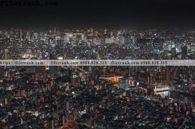 Download file gốc Canh dem thanh pho 256 (in mica) trong suốt