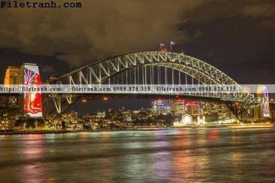 File tranh Canh dem thanh pho 276 (gốc) chủ đề thành phố