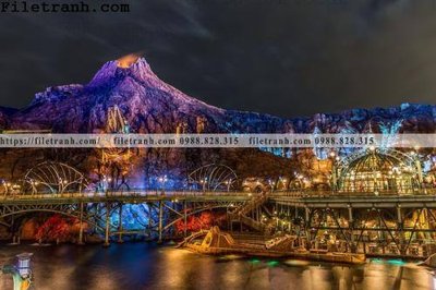 File gốc Canh dem thanh pho 292 (in mica) làm bảng hiệu