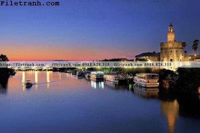 Ảnh gốc Canh dem thanh pho 314 (độ nét cao) in tráng gương