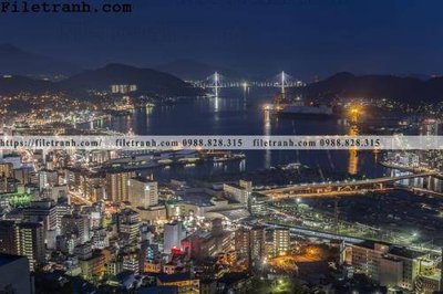 Tải file Canh dem thanh pho 322 (ảnh gốc) 300dpi Canh dem thanh pho 322