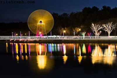 Tải file gốc Canh dem thanh pho 327 (để in lụa)