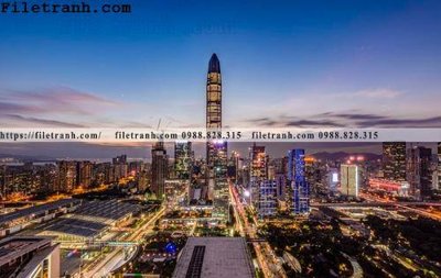 Download file Canh dem thanh pho 347 (chất lượng in ấn)