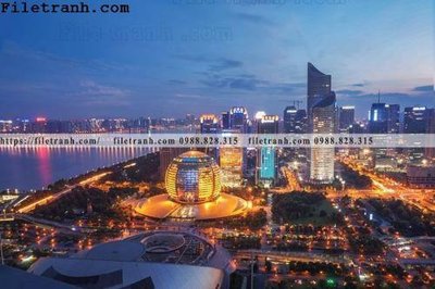 File ảnh gốc Canh dem thanh pho 370 không vỡ nét