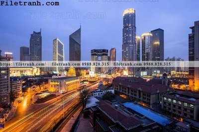 File PSD Canh dem thanh pho 371 (bản gốc) độ phân giải cao