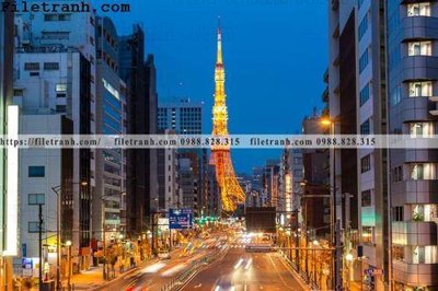 Tải file Canh dem thanh pho 416 (ảnh gốc) in gạch 3D