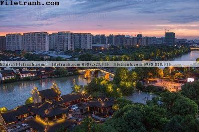 Tải file gốc Canh dem thanh pho 424 dùng cho in ấn