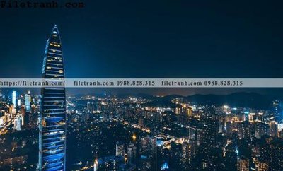 File gốc in ấn Canh dem thanh pho 460 độ phân giải cao