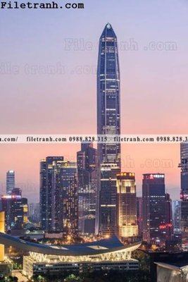 File in mica Canh dem thanh pho 467 (ảnh gốc) đẹp