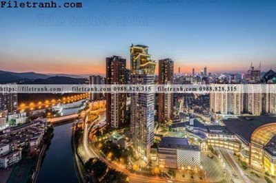 Tải file Canh dem thanh pho 470 (PSD) cho in ấn quảng cáo