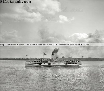 Chi tiết file tranh tráng gương City of Toledo_ 1903 (ảnh gốc)