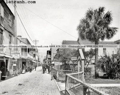 File gốc Cozy Inn_ 1908 (in tráng gương) sang trọng