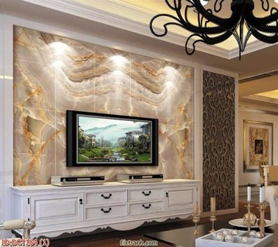 File tranh File vân đá cẩm thạch DCT184 (ảnh gốc) in trần xuyên sáng