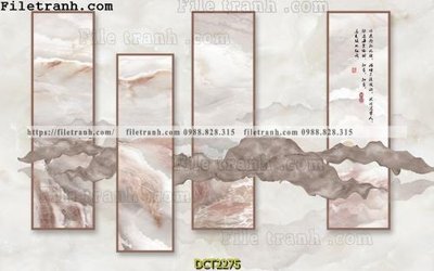 File tranh File vân đá cẩm thạch DCT2275 (gốc) chủ đề thành phố