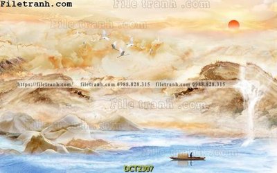 File in ấn File vân đá cẩm thạch DCT2307 (bản gốc) cao cấp