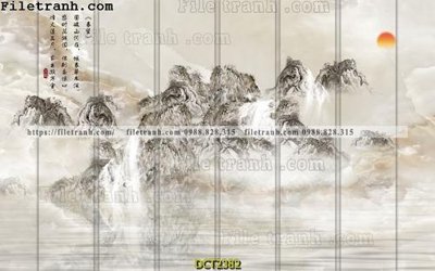 File tranh File vân đá cẩm thạch DCT2382 (gốc) phong cách tối giản