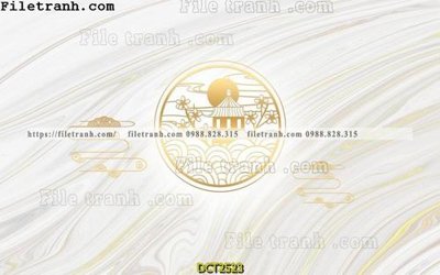 File in trần File vân đá cẩm thạch DCT2523 (file gốc) xuyên sáng