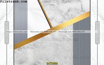 File in trần File vân đá cẩm thạch DCT2608 (bản gốc) 5D