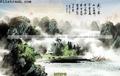 File tranh File vân đá cẩm thạch DCT2745 (bản gốc) treo quán cafe