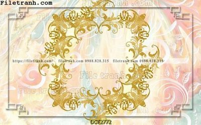 File tranh File vân đá cẩm thạch DCT2772 (gốc) in vải canvas