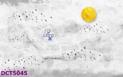 File gốc File gốc in tranh tổng hợp DCT5045 (cho in 3D) độc đáo