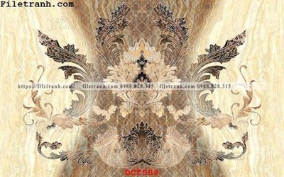 File tranh File vân đá cẩm thạch DCT508 (bản gốc) in lụa 5D