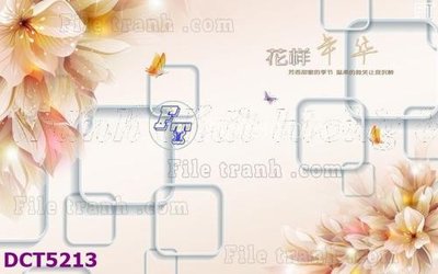 File in trần File gốc in tranh tổng hợp DCT5213 (file gốc) phong thủy