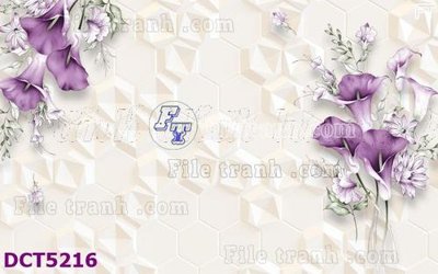 File in mica File gốc in tranh tổng hợp DCT5216 (bản gốc) sắc sảo