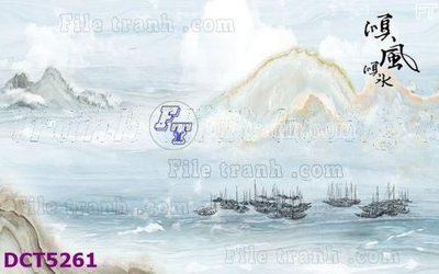 File in ấn File gốc in tranh tổng hợp DCT5261 (bản gốc) chất lượng cao