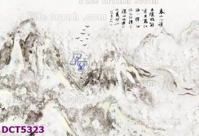 File gốc in ấn File gốc in tranh tổng hợp DCT5323 độ phân giải cao