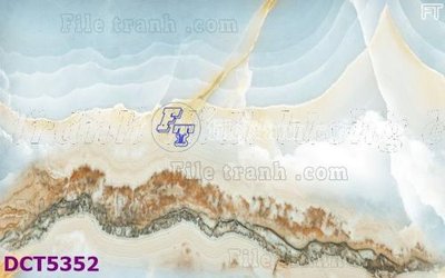 File in trần File gốc in tranh tổng hợp DCT5352 (bản gốc) đại dương