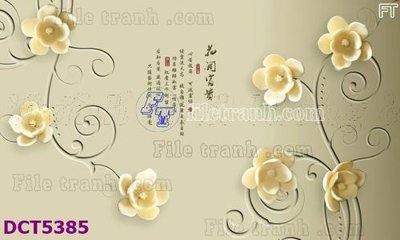 File gốc File gốc in tranh tổng hợp DCT5385 (thiết kế) độc quyền