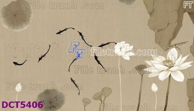 File in mica File gốc in tranh tổng hợp DCT5406 (bản gốc) siêu trong