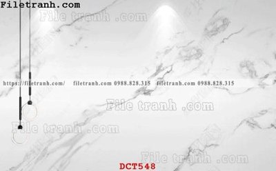 File tranh File vân đá cẩm thạch DCT548 (gốc) in backlit film