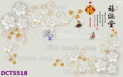 Chi tiết file tranh tráng gương File gốc in tranh tổng hợp DCT5518 (ảnh gốc)